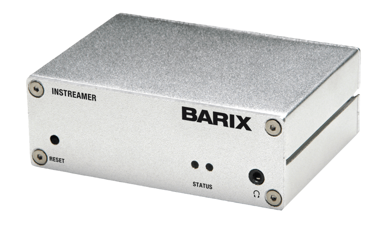Barix Instreamer – Traditionele IP Audio Encoder - Broadcast Partners