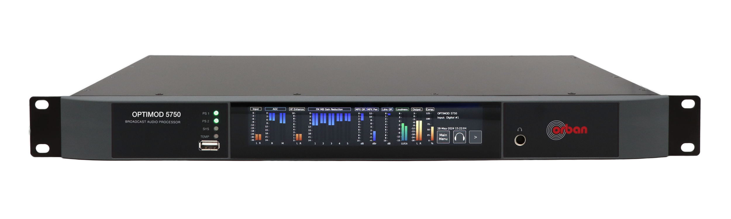 Orban Optimod 5750 – FM, DAB+/HD Audio Processor