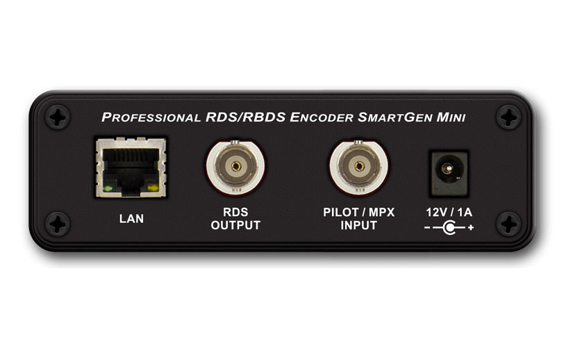 SmartGen Mini - UECP compact RDS/RBDS Encoder (LAN & USB)