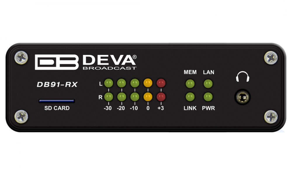 DB91-RX - Compact IP Audio Decoder