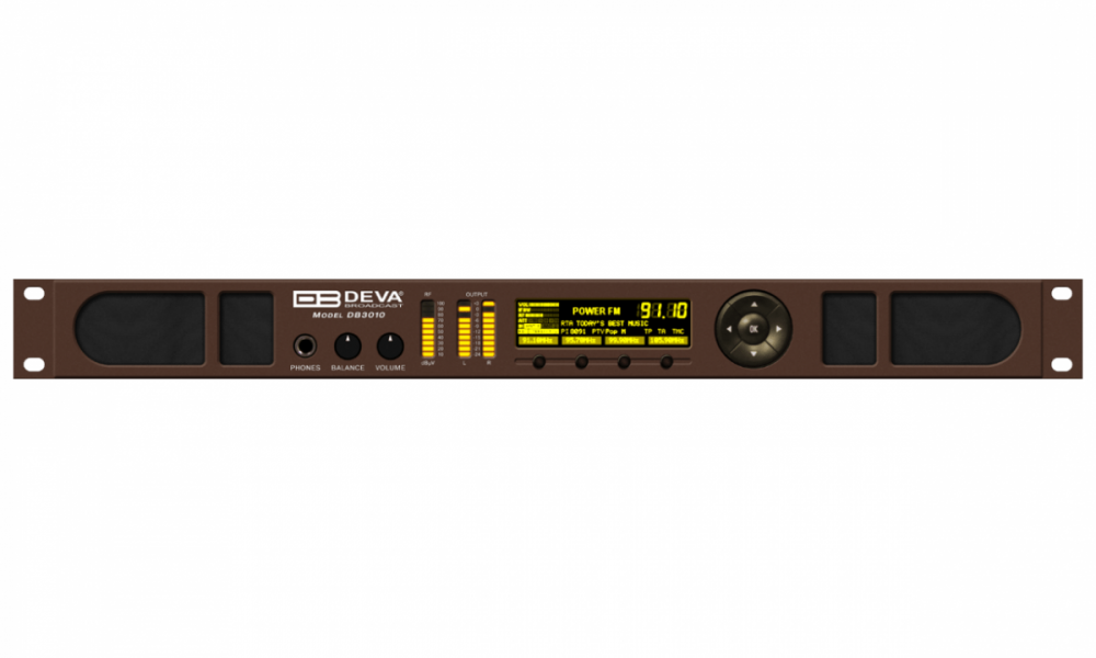 DB3010 - FM Radio & IP Audio Confidence Monitoring Receiver
