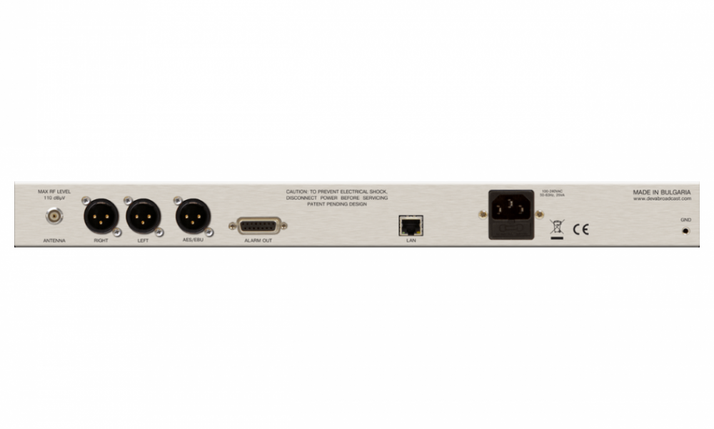 DB3010 - FM Radio & IP Audio Confidence Monitoring Receiver