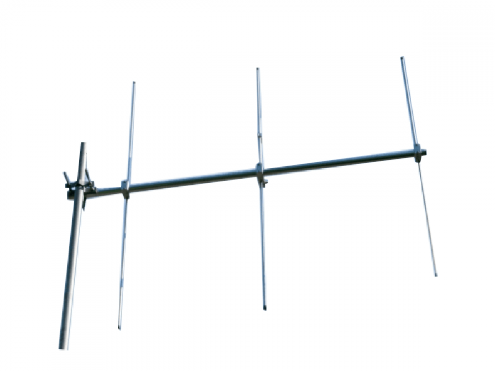 Demountable 3 elements Yagi, 7/16 connector