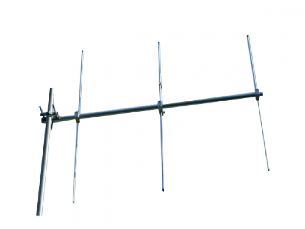 3 Elements tuned Yagi with 7/8" connector