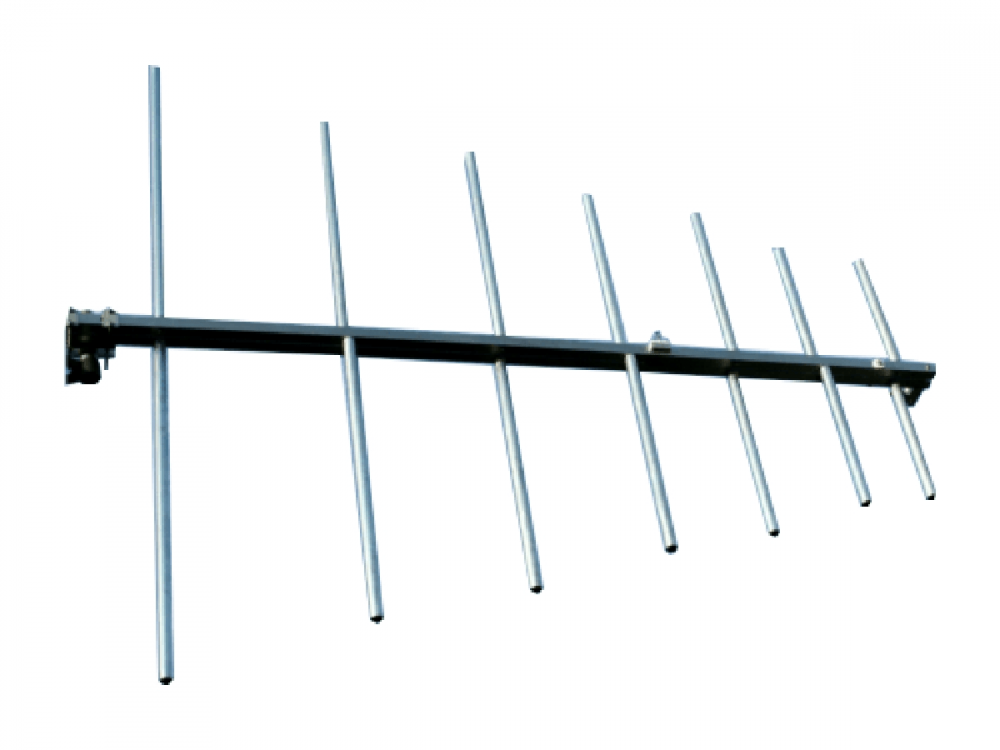 Demountable 7 elements log periodic, 7/16 connector