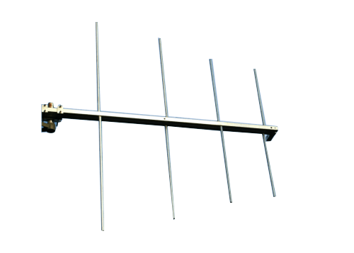 Demountable 4 elements log periodic, 7/16 connector