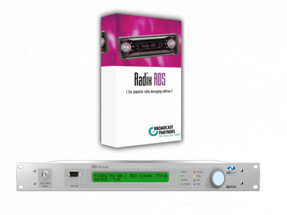 RDS encoder inclusief Radix