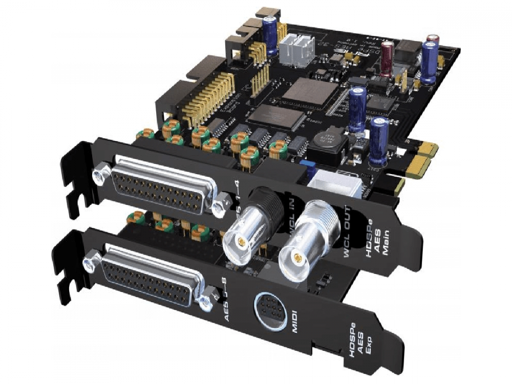 HDSPeAES (PCI Express version)-8x stereo out/8x stereo in