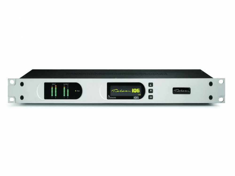Telos iQ6 POTS Six-line Telco Gateway for iQ