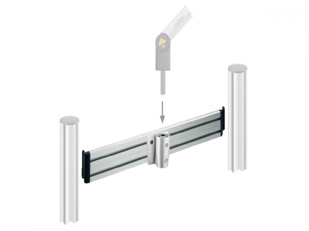 System Wall M, aluminium, length 100cm (YT3291)