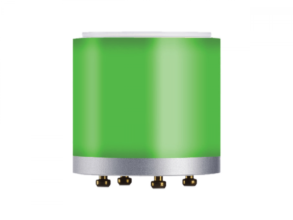 YT 9302 Litt 50/35 Kleur segment, groen, aluminium, 51 mm diameter, 41mm hoog