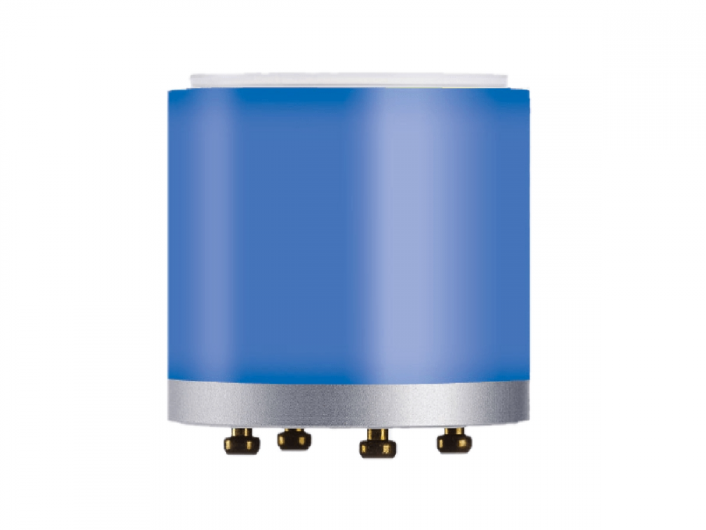 YT 9305 Litt 50/35 Color segment blue, aluminum, 51mm diameter, 41mm high