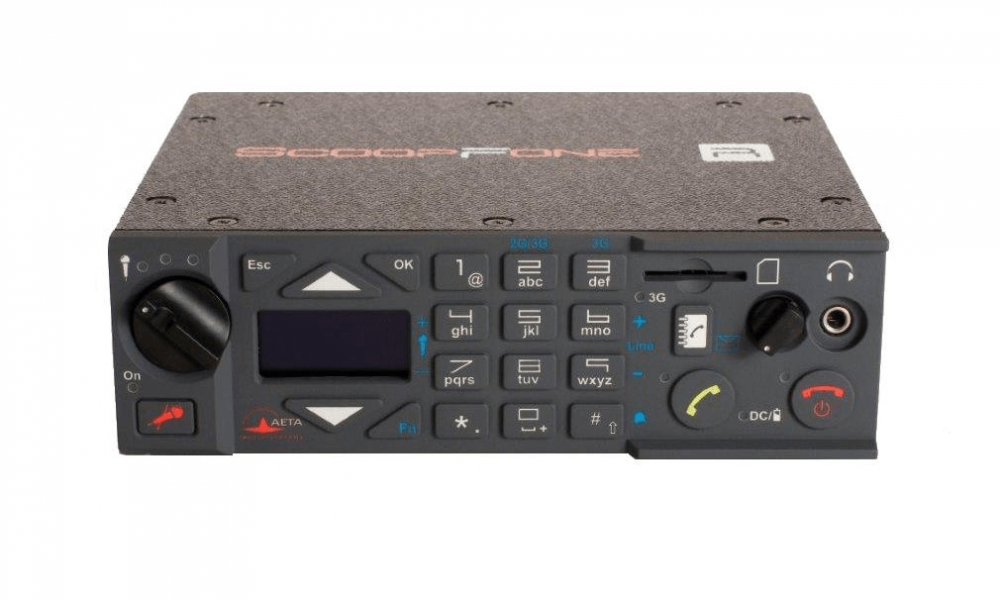 ScoopFone HD-R/R 19'' rackmount codec