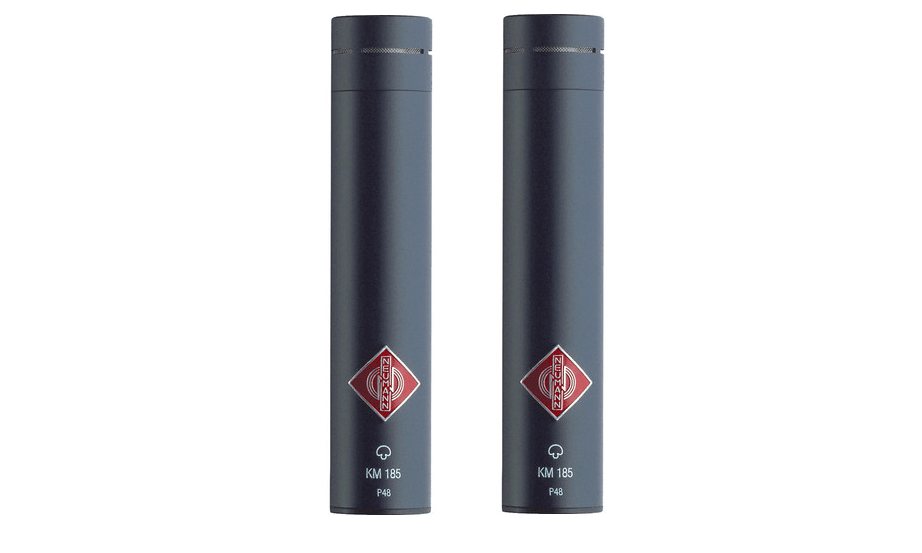 KM185 mt Supercardioid condenser microphone stereo set (Black)