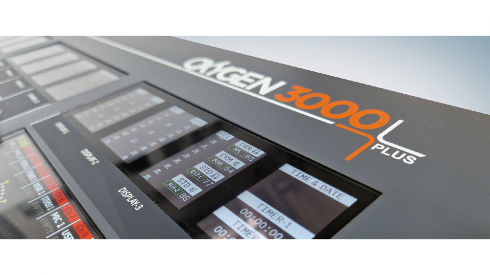 AxelTech Oxygen 3000 Plus Digitale mixer 12 Faders, 16x Dante (1