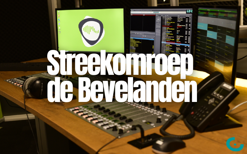On the air at Streekomroep de Bevelanden